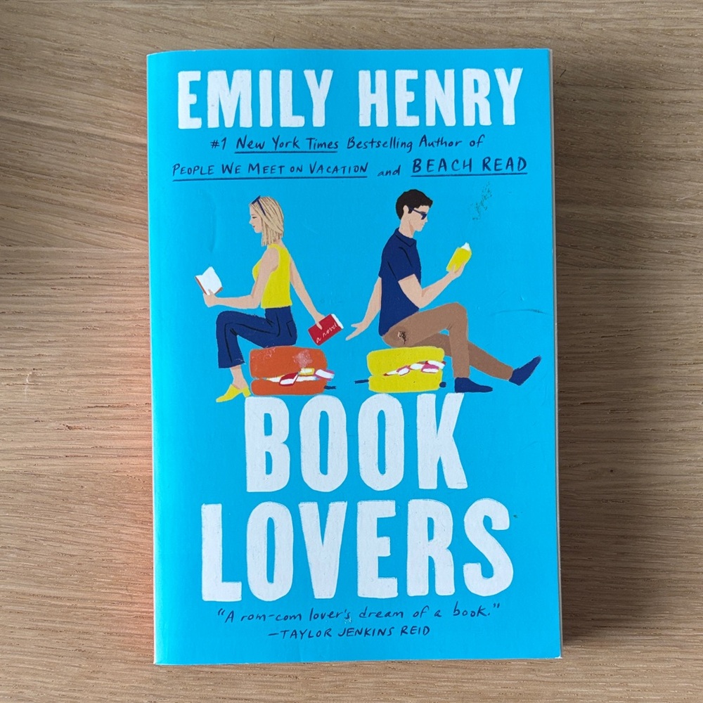 Blue 'Book Lovers' by Emily Henry